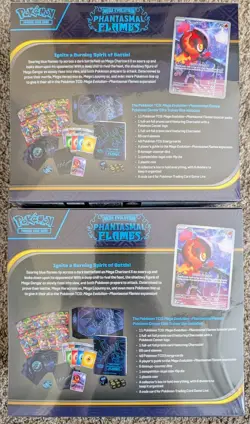 *LOT OF 2* Phantasmal Flames Pokemon Center ETB Elite Trainer Boxes Sealed! - Image 2