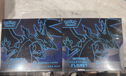 Phantasmal Flames Pokemon Center Exclusive Elite Trainer Box ETB Sealed LOT OF 2 - Image 1