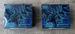 Phantasmal Flames Pokemon Center ETB Elite Trainer Box Lot of 2 - IN HAND-SEALED - Image 1
