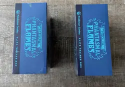 Phantasmal Flames Pokemon Center ETB Elite Trainer Box Lot of 2 - IN HAND-SEALED - Image 3