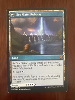 Sea Gate Restoration Zendikar Rising Mythic Rare MTG Card - Regular - #76/280 - Image 2