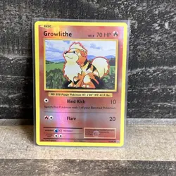 Growlithe 17/108 XY Evolutions NM Pokemon card - Image 1