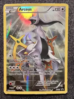 Arceus XY83 Holo Black Star Promos Pokemon Card LP - Image 1