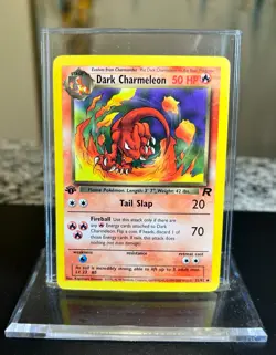 Dark Chameleon | Team Rocket | First Edition #32/82 Pokemon Card Vintage Collect - Image 1