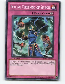 Sealing Ceremony of Suiton #PHSW-EN080 1st Edition Yugioh Card - Image 1