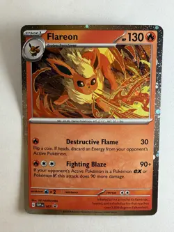 Flareon - (Cosmos Holo) Promo SV: Scarlet & Violet Promo Cards 167 NM - Image 1