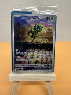 SEALED Teal Mask Ogerpon SVP123 Black Star Promo Card Pokemon TCG Mint #123 - Image 1
