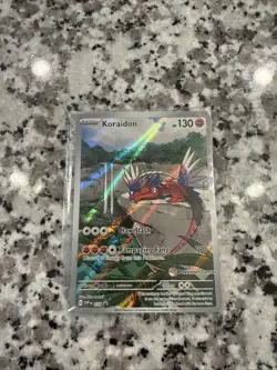 Pokemon TCG Koraidon #14 Sealed Pokemon Center Stamp Promo Card Factory Sealed - Image 1