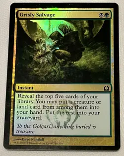 Grisly Salvage -Foil Light Play MTG Return to Ravnica - Image 1
