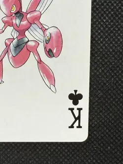 Pokemon Scizor King of Clubs Gold Deck Ho-oh Playing Card Poker Nintendo EX - Image 4