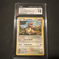 Pokemon TCG CGC 10 Kangaskhan 017/034 Trading Card Game Classic Holo - Image 1