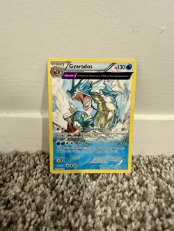 Pokemon TCG Gyarados 21/98 Ancient Origins Non-Holo Half Art Card Mint Condition - Image 1