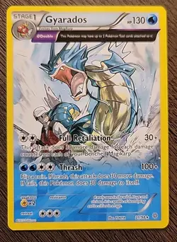 Pokemon TCG Gyarados 21/98 Ancient Origins Non-Holo Half Art Card Mint Condition - Image 1