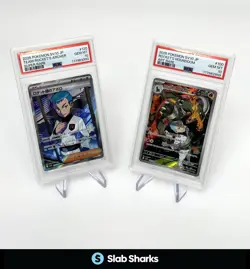 2025 POKEMON JAPANESE TEAM ROCKET'S ARCHER & HOUNDOOM ART RARE PSA 10 LOT OF 2 - Image 1