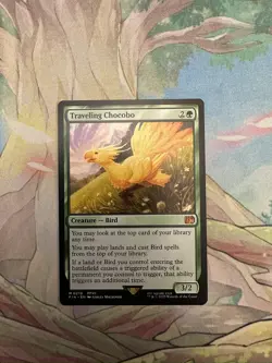 Traveling Chocobo - 210 - Non-Foil - Final Fantasy - Magic: The Gathering - Image 1