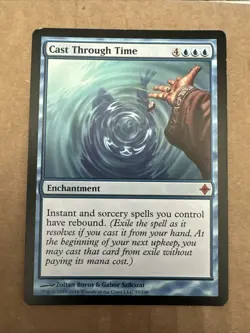 MTG Magic the Gathering Cast Through Time (55/255) Rise of the Eldrazi MP - Image 1