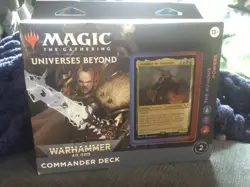 Magic The Gathering Warhammer 40k Chaos Commander Deck The Ruinous Powers NEW!!! 195166173467 - Image 1