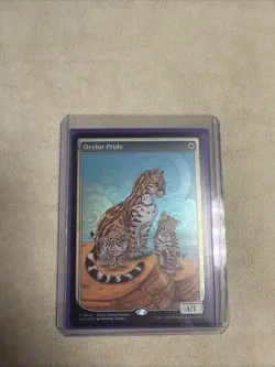 Ocelot Pride MTG textless Champion Store Promo Near Mint English MTG - Image 1