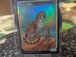 Ocelot Pride MTG textless Champion Store Promo Near Mint English MTG - Image 2
