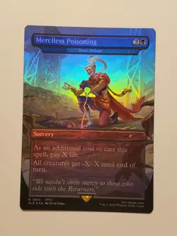 Merciless Poisoning - Toxic Deluge FOIL 1860 NM Secret Lair MTG Final Fantasy - Image 1