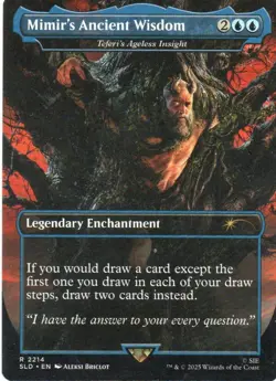 MTG: Secret Lair Drop Series: Mimir's Ancient Wisdom: Lightly Played Condition - Image 1