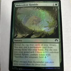 Malevolent Rumble - Foil - 161 - Modern Horizons 3 (MH3) MTG NM - Image 1
