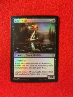 Mire Triton - Foil - Theros Beyond Death - Magic the Gathering - MTG - Image 1