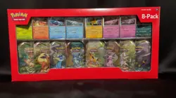 Pokemon TCG Prismatic Evolutions Costco 8 Mini-Tin Bundle w/ Promo Cards NEW - Image 1