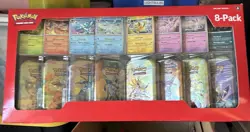 Pokemon TCG Prismatic Evolutions Costco 8 Mini-Tin Bundle w/ Promo Cards NEW - Image 1