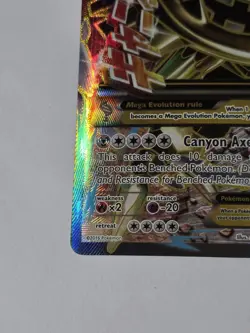 2016 Pokemon XY Steam Siege Mega Steelix #109/114 - Image 3