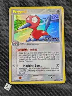 Porygon2 25/113 - Delta Species Stamped Reverse Holo Pokemon TCG MP - Image 1