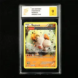 TQG 9 MINT 2015 Pokemon ENG Regirock XY49 Promo - Image 1