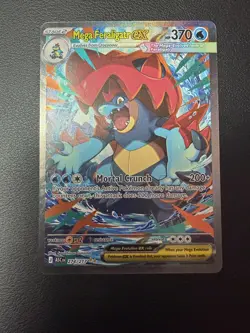 Pokemon TCG Ascended Heroes Mega Feraligatr EX 274/217 SIR - Image 1