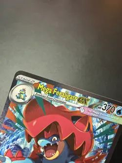 Pokemon TCG Ascended Heroes Mega Feraligatr EX 274/217 SIR - Image 3