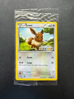 2015 Pokemon TCG Build-A-Bear Promo -Eevee- 63/98 SEALED - Image 1