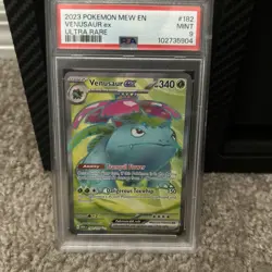 Pokemon Venusaur EX Holo Ultra Rare TCG Card 182/165 Scarlet & Violet 151 Psa 9 - Image 1