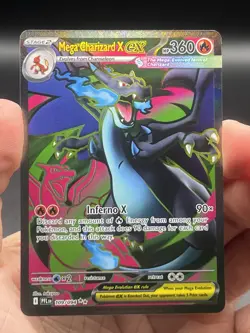Pokemon Mega Charizard X ex 109/094 Phantasmal Flames Ultra Rare Full Art NM - Image 3
