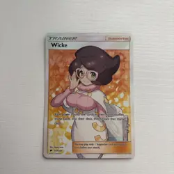 Pokemon - Wicke (Full Art) SM - Burning Shadows #147/147 -- [Lightly played] - Image 1