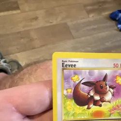 POKEMON TCG JUNGLE 1ST EDITION EEVEE #51/64 REGULAR COMMON 1999 WOTC 50HP BASIC - Image 4