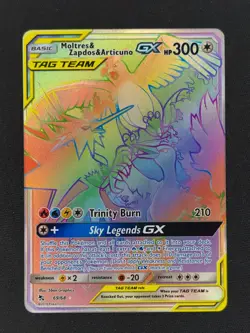 Moltres Zapdos Articuno GX 69 Pokemon Hidden Fates 2019 NM 🔥🔥🔥 - Image 1