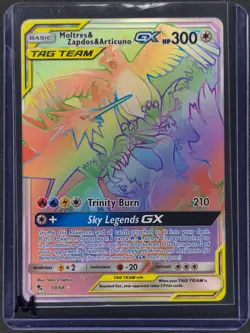 Moltres Zapdos Articuno GX 69 Pokemon Hidden Fates 2019 NM 🔥🔥🔥 - Image 3