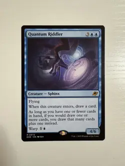 MTG Quantum Riddler 0072 Edge of Eternities Card - NM - Magic The Gathering - Image 1