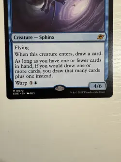 MTG Quantum Riddler 0072 Edge of Eternities Card - NM - Magic The Gathering - Image 4