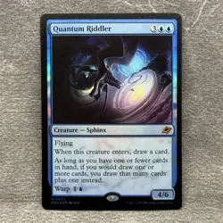 MTG Quantum Riddler - Edge of Eternities (EOE) #72 Foil NM Magic the Gathering - Image 1