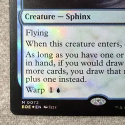 MTG Quantum Riddler - Edge of Eternities (EOE) #72 Foil NM Magic the Gathering - Image 4