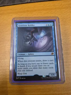 Quantum Riddler - MTG - Edge of Eternities - Magic The Gathering misprint - Image 1