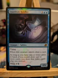 MTG - Quantum Riddler - Foil - Edge of Eternities - Magic the Gathering - Image 1