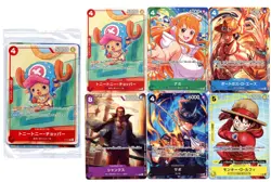 One Piece Mcdonald's Promo Pack SEALED Nami Luffy Shanks Japanese Exclusive - Image 1
