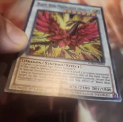 YuGiOh - Black Rose Moonlight Dragon HSRD-EN044 Super Rare 1st Ed Played - Image 3