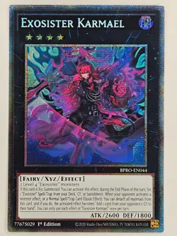 Yu Gi Oh - BPRO-EN044 Exosister Karmael - Starlight Rare - Image 1